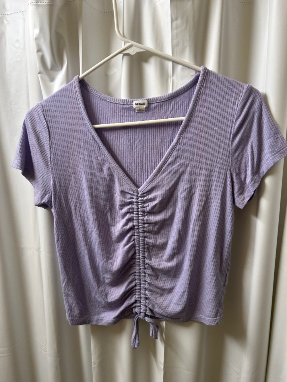 Garage Lilac Shortsleeved Top